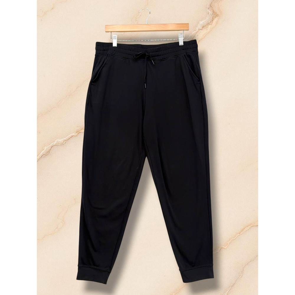 32 Degrees Heat Comfort Tech Fleece Jogger Sweatpants Black L